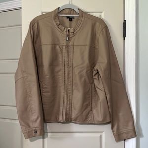 a.n.a. brand faux leather jacket size XXL